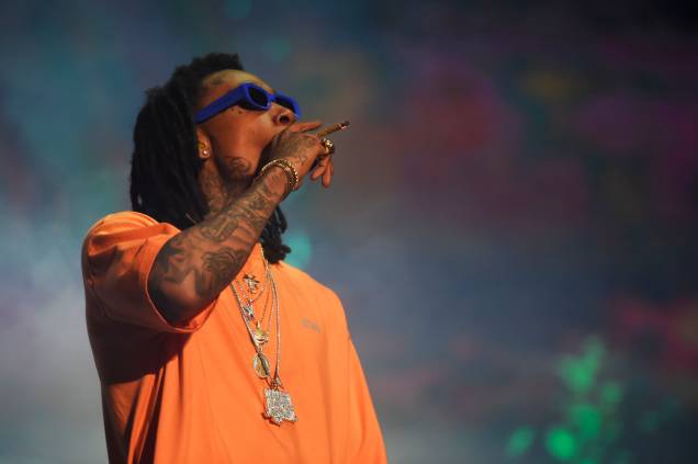 Wiz Khalifa levanta o público no último dia do Festival Lollapalooza 2018, em São Paulo Wiz Khalifa levanta o público no último dia do Festival Lollapalooza 2018, em São Paulo