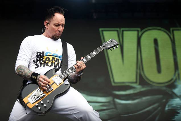 Show da banda Volbeat, no palco Onix, no primeiro dia do Lollapalooza 2018, em São Paulo -23/03/2018 Show da banda Volbeat, no palco Onix, no primeiro dia do Lollapalooza 2018, em São Paulo -23/03/2018