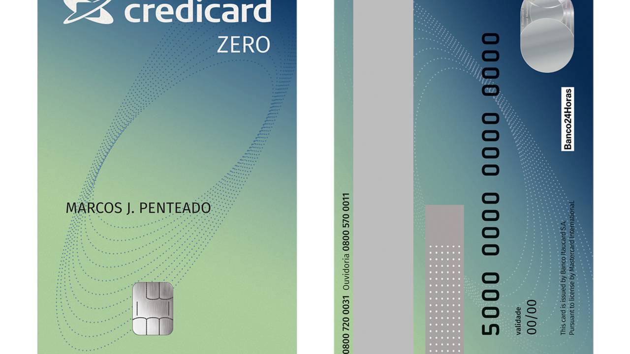 Credicard Zero do itaú