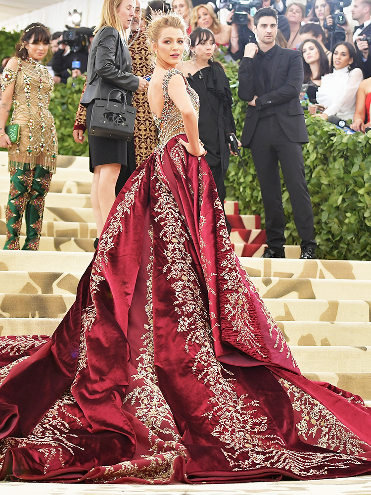 MET Gala – Blake Llvely Blake Lively posa para foto no Museu Metropolitano de Nova York, durante o MET Gala - 07/05/2018