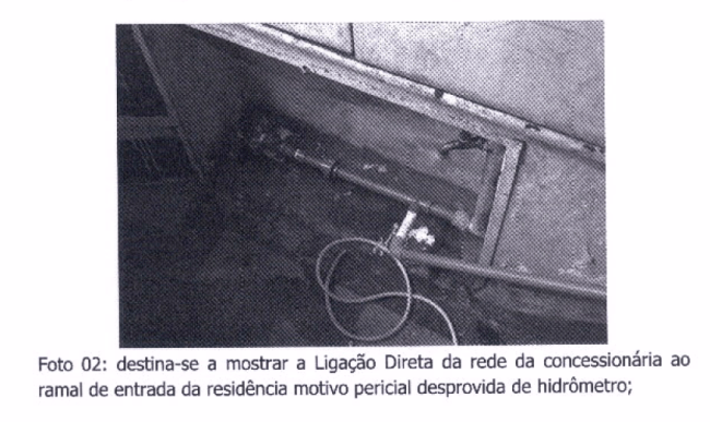 Laudo atestou irregularidade Laudo atestou irregularidade