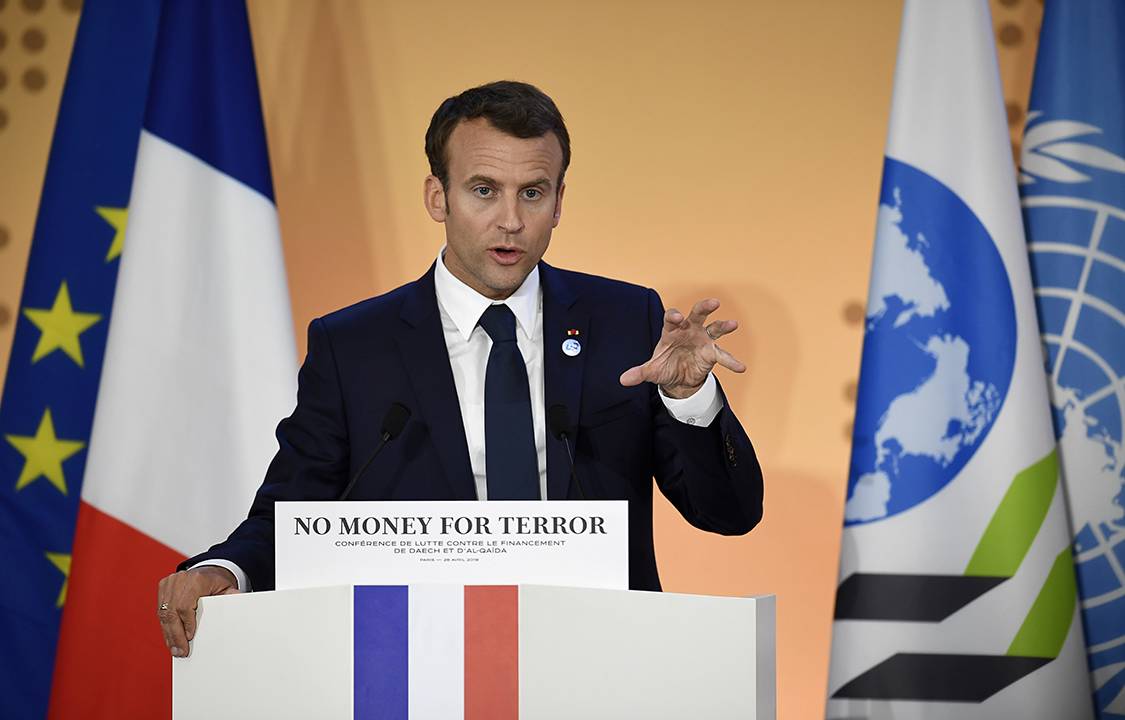 Presidente francês, Emmanuel Macron
