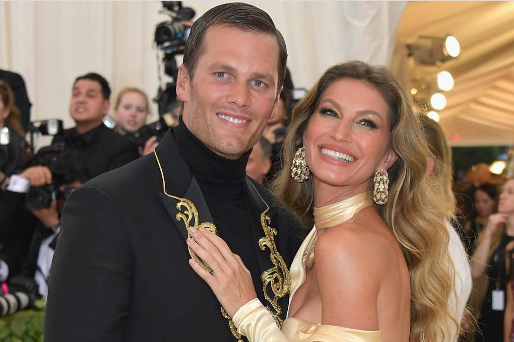 Gisele Bündchen e Tom Brady no MET Gala 2018