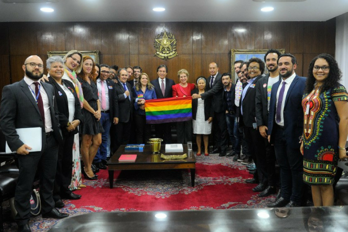 Parlamentares pró-LGBTI no Senado