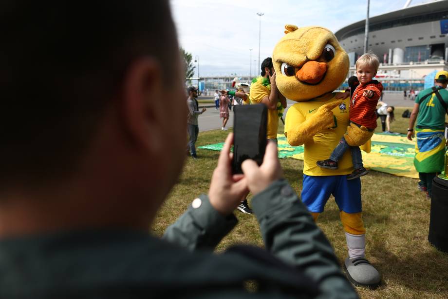 Canarinho pistola é sensação em São Petersburgo - 21/06/2018