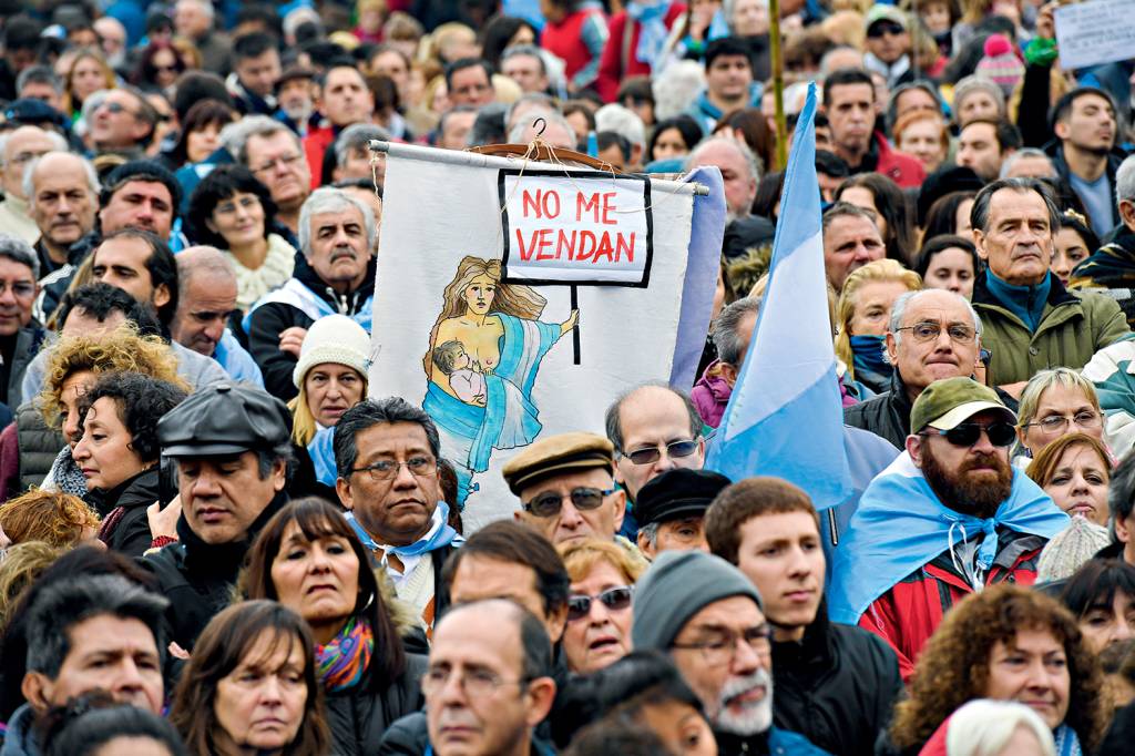 A pátria que chora por todos