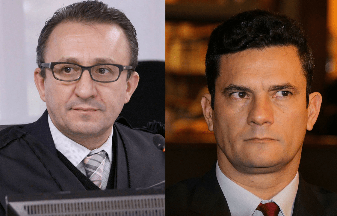 Rogério Favreto e Sergio Moro