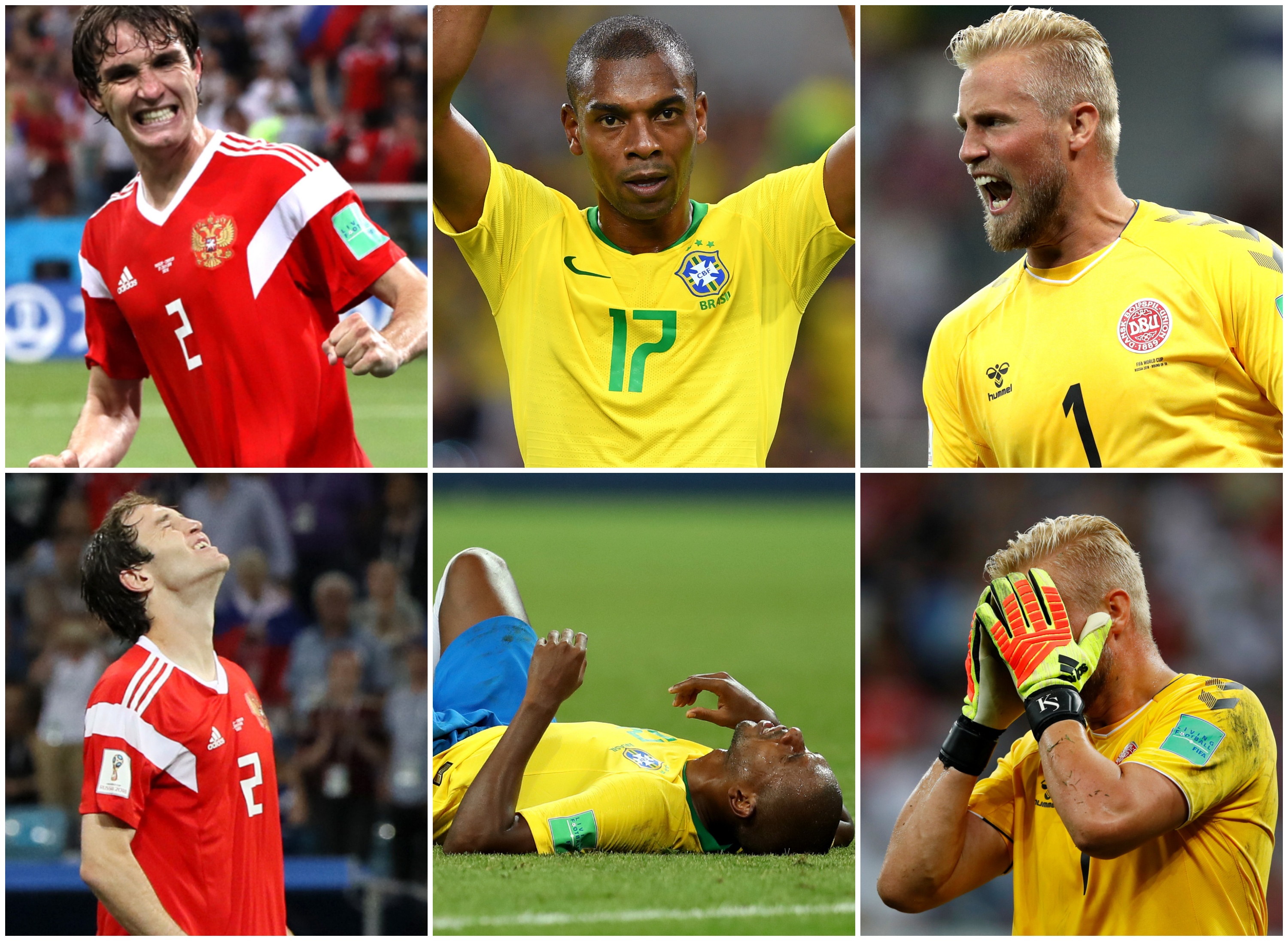 Alegria e decepção na Copa do Mundo