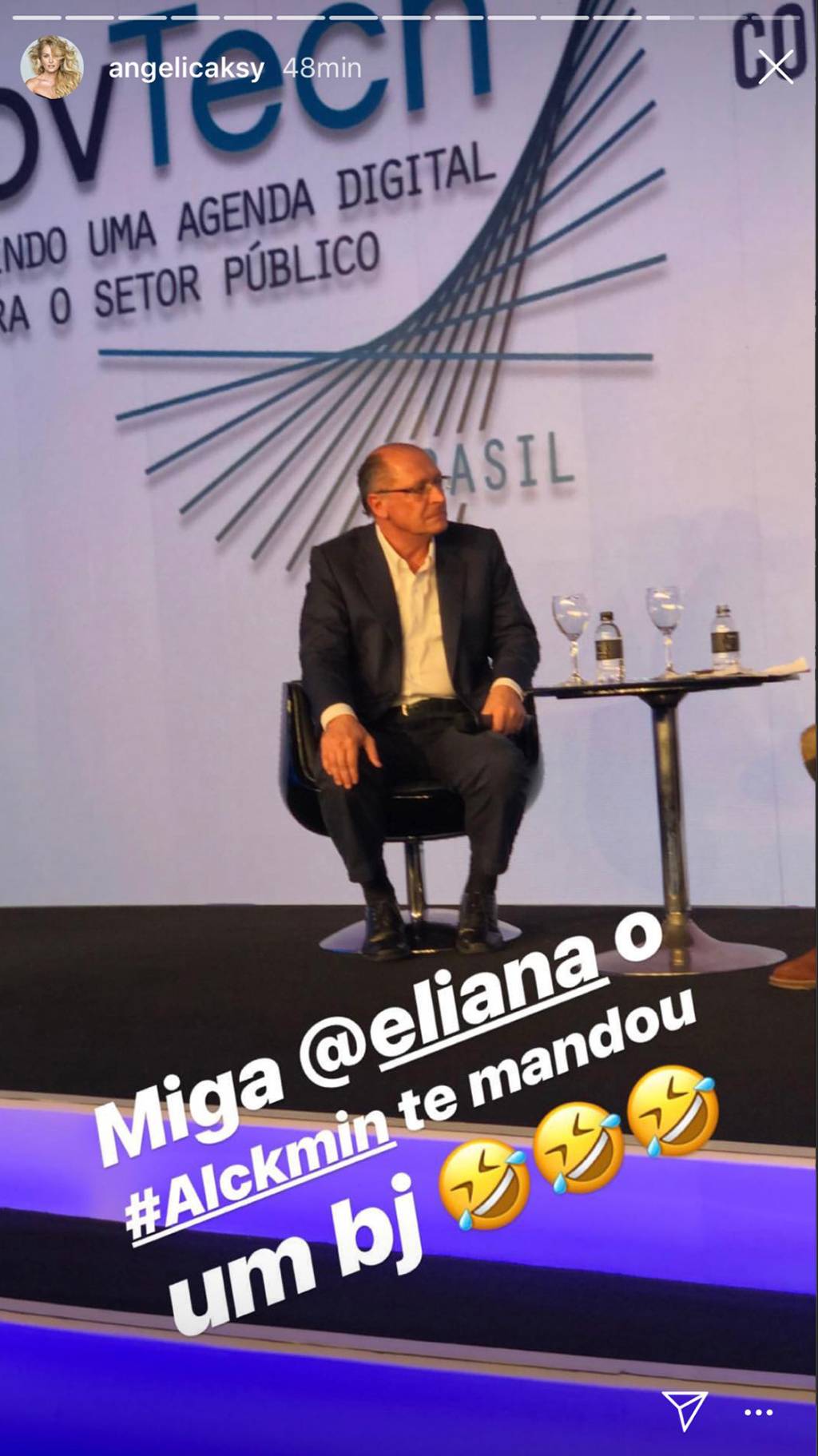 Angélica e Eliana comentam gafe de Alckmin Angélica e Eliana comentam gafe de Alckmin