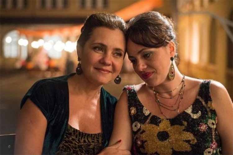 A atriz Karine Teles em cena do filme “Benzinho” A atriz Karine Teles em cena do filme “Benzinho”