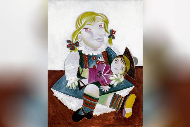 Retrato de Maya com a boneca, Pablo Picasso – Brincar é o melhor remédio