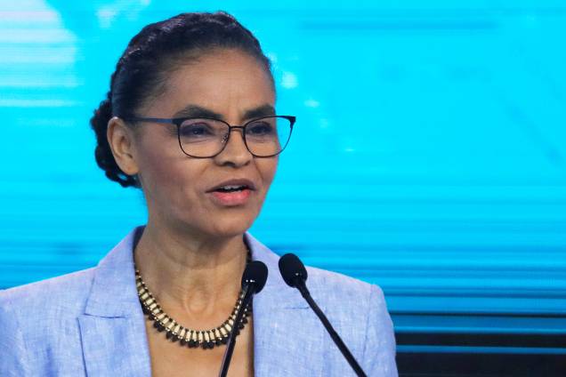 Marina Silva (Rede), candidata à Presidência da República, participa de debate realizado pela TV Record, em São Paulo (SP) - 30/09/2018 Marina Silva (Rede), candidata à Presidência da República, participa de debate realizado pela TV Record, em São Paulo (SP) - 30/09/2018