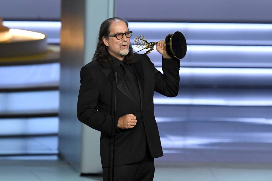 Glenn Weiss vence na categoria de Melhor direção em especial de variedades, durante o Emmy Awards - 17/09/2018