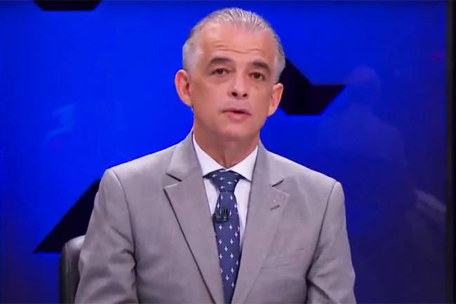 Debate SBT – Márcio França O ex-governador de São Paulo Márcio França (PSB)