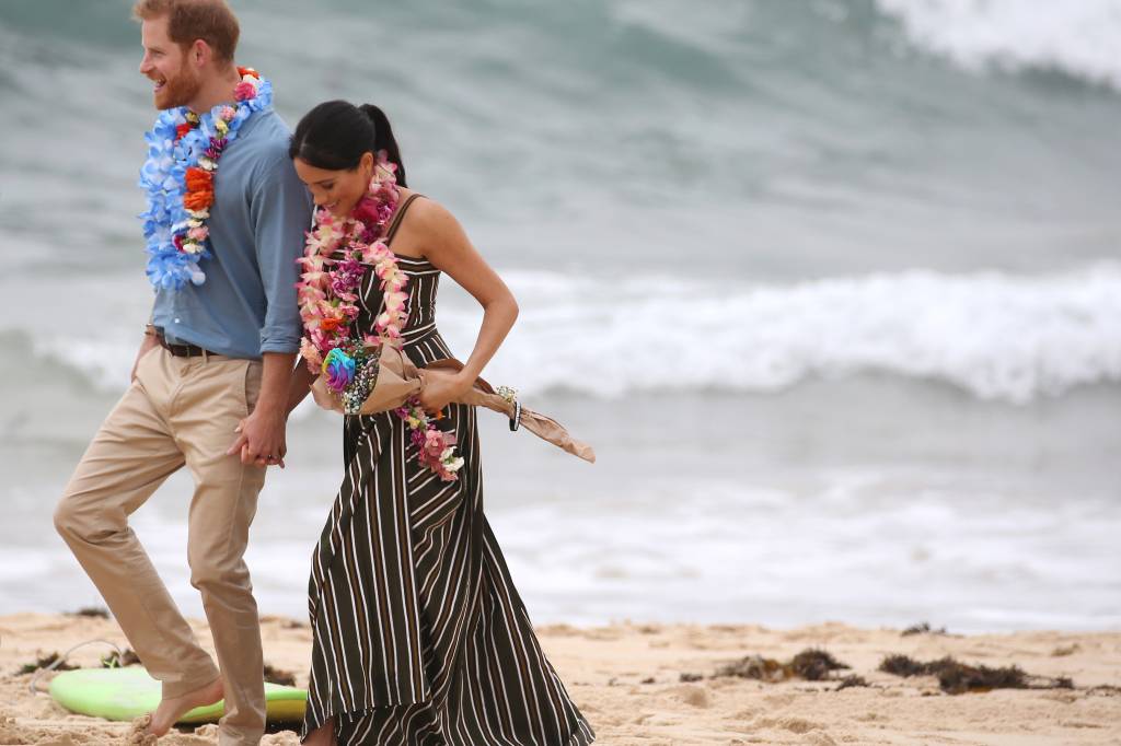 Harry e Meghan Markle na Austrália Harry e Meghan Markle na Austrália
