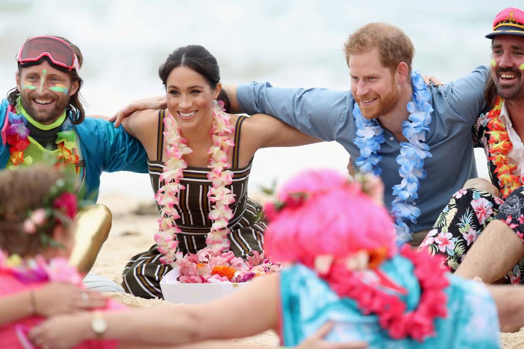 Harry e Meghan Markle na Austrália Harry e Meghan Markle na Austrália