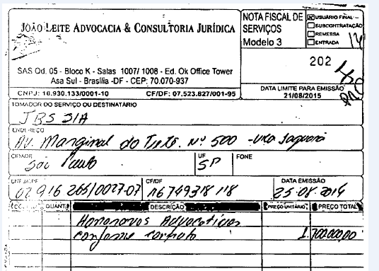 Ex-diretor do Pros confirma recebimento de propina