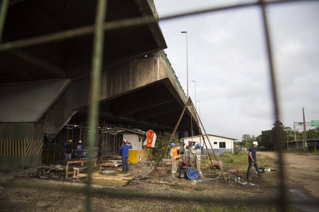 Obra emergencial em viaduto de São Paulo terá prazo de seis meses