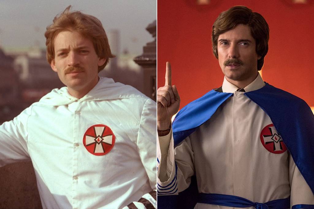 David Duke e Topher Grace David Duke e Topher Grace