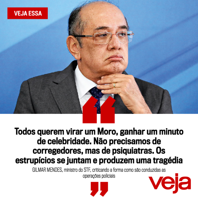 Gilmar Mendes VEJA Essa