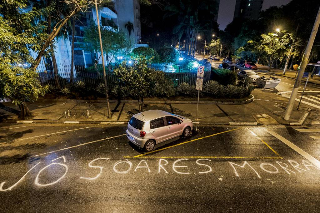 Protesto contra Jô Soares Protesto contra Jô Soares