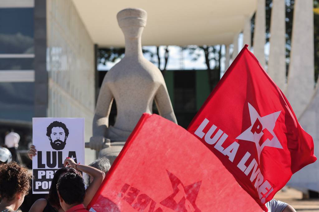Protesto no STF Protesto no STF