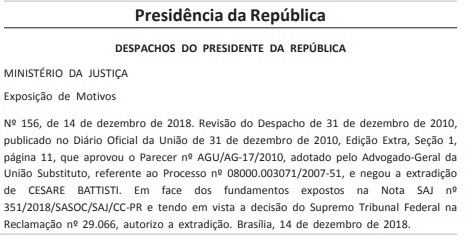 despacho temer despacho temer