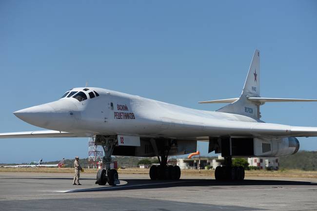 Avião russo Tu-160 Avião russo Tu-160