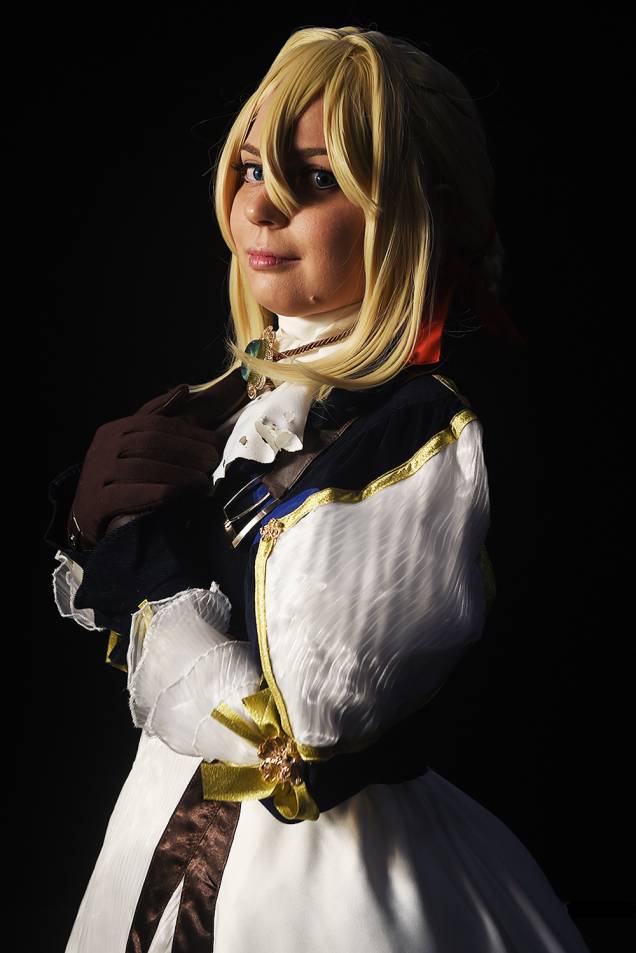 Cosplay da personagem "Violet Evergarden", durante o segundo dia da Comic Con Experience 2018, realizada na São Paulo Expo - 07/12/2018 Cosplay da personagem "Violet Evergarden", durante o segundo dia da Comic Con Experience 2018, realizada na São Paulo Expo - 07/12/2018
