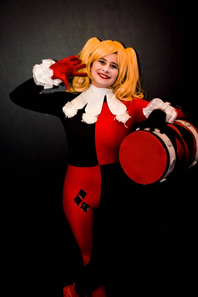 Cosplay da personagem "Arlequina", durante o terceiro dia da Comic Con Experience 2018, realizada na São Paulo Expo - 08/12/2018 Cosplay da personagem "Arlequina", durante o terceiro dia da Comic Con Experience 2018, realizada na São Paulo Expo - 08/12/2018
