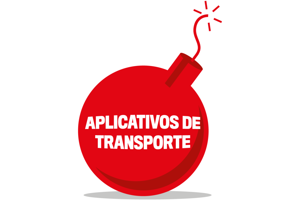 Aplicativos de transporte