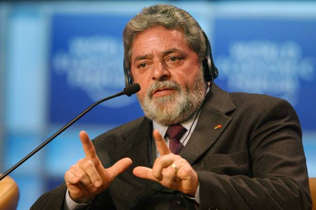 SWITZERLAND-DAVOS-LULA SWITZERLAND-DAVOS-LULA