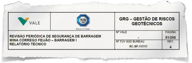 Inspeção da barragem em Brumadinho – 1 Inspeção da barragem em Brumadinho – 1