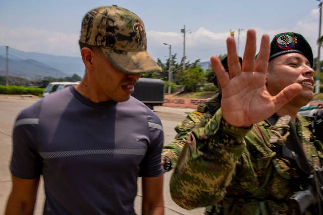 Militares venezuelanos desertores