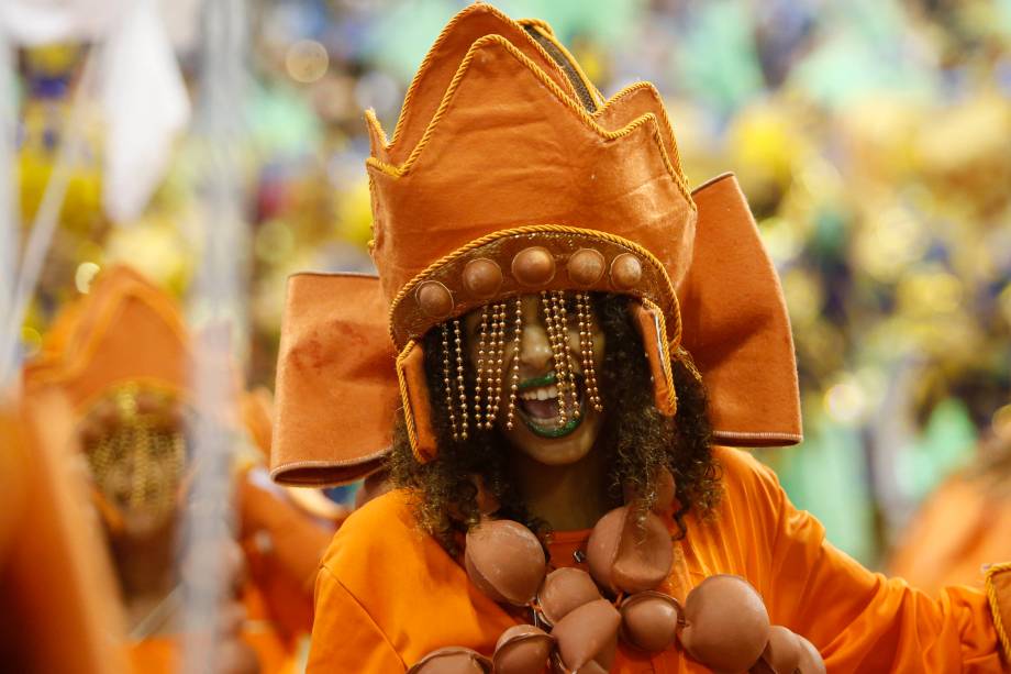 A escola de samba Império Serrano é a primeira a desfilar no Sambódromo da Marquês de Sapucaí - 03/03/2019