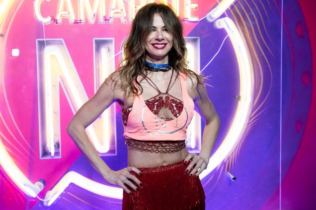 A apresentadora Luciana Gimenez posa para foto em camarote no Sambódromo da Marquês de Sapucaí - 04/03/2019 A apresentadora Luciana Gimenez posa para foto em camarote no Sambódromo da Marquês de Sapucaí - 04/03/2019