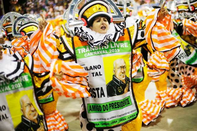 Desfile da escola de samba São Clemente, no Sambódromo da Marquês de Sapucaí - 04/03/2019 Desfile da escola de samba São Clemente, no Sambódromo da Marquês de Sapucaí - 04/03/2019