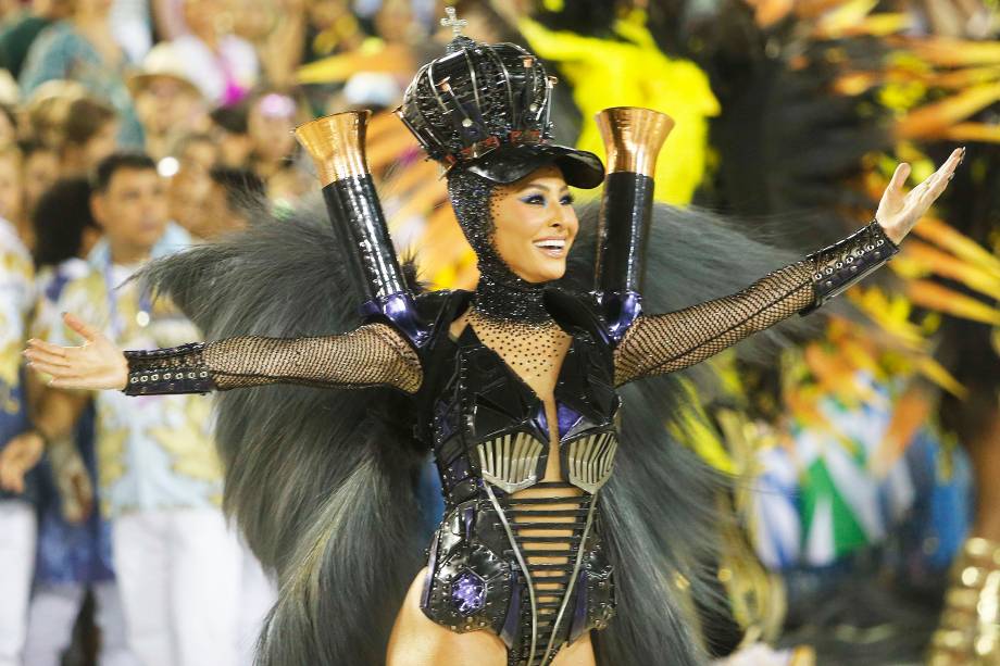 Sabrina Sato, rainha de bateria da escola de samba Unidos de Vila Isabel - 04/03/2019