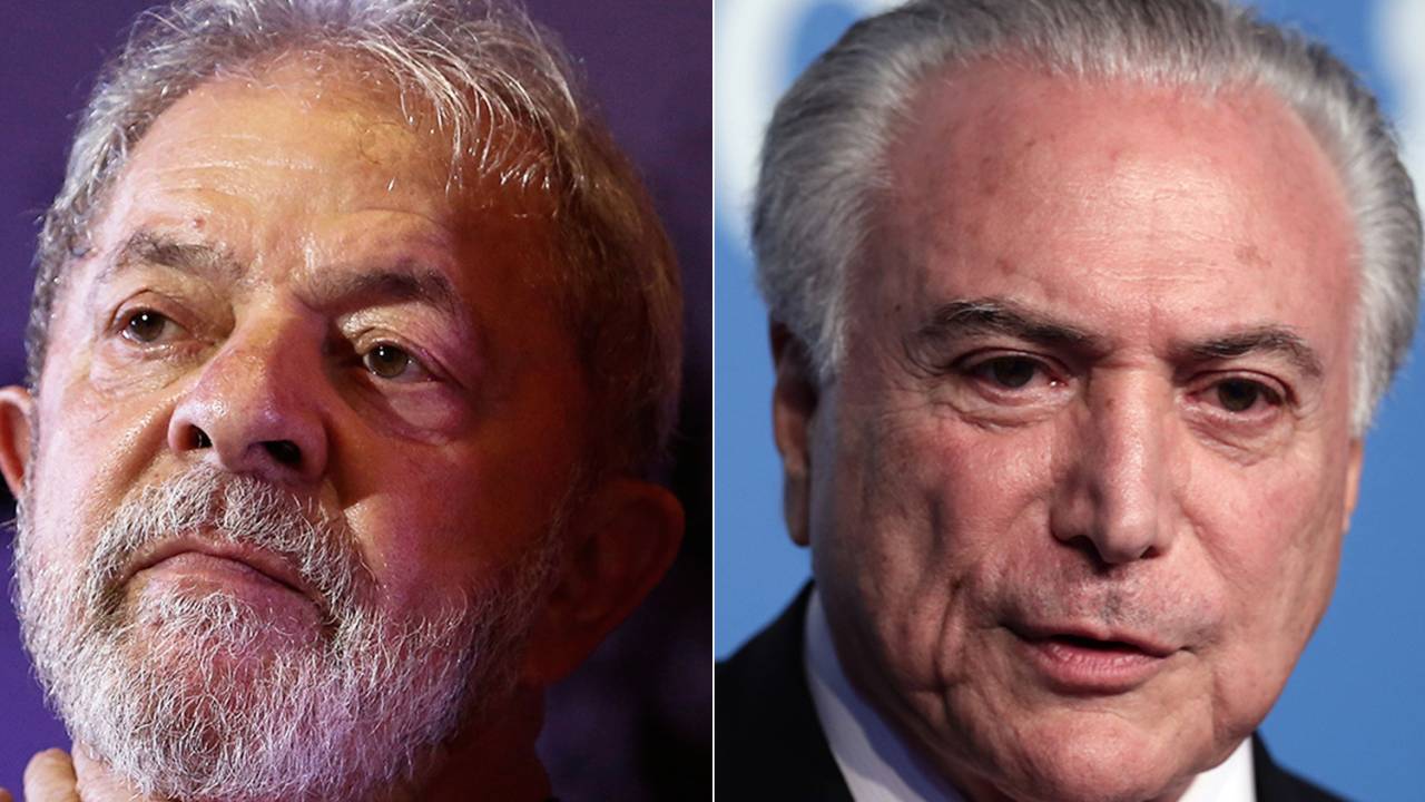 Lula e Michel Temer