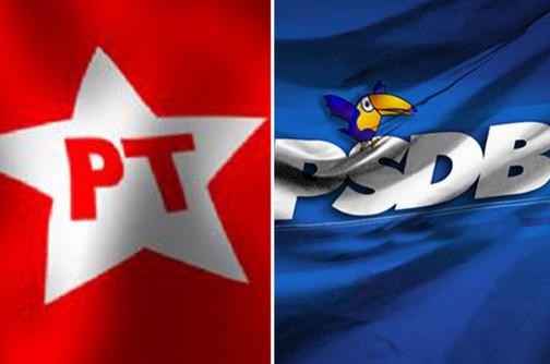 PT e PSDB