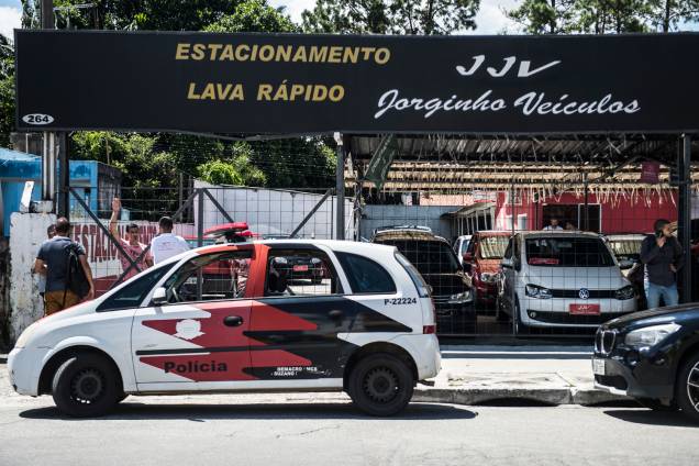 Concessionária onde os adolescentes roubaram o veículo em Suzano, cidade na Grande São Paulo - 13/02/2019 Concessionária onde os adolescentes roubaram o veículo em Suzano, cidade na Grande São Paulo - 13/02/2019