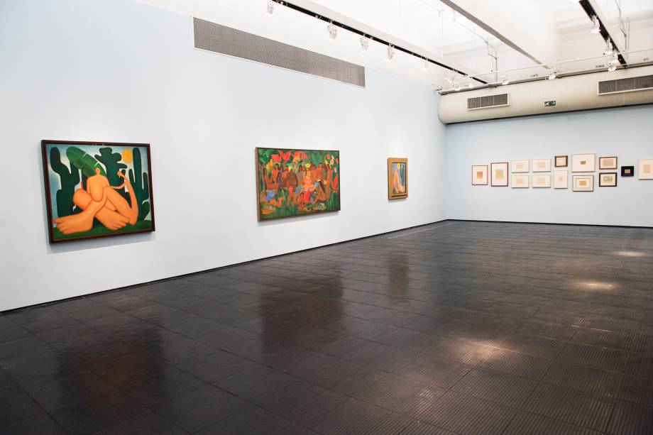 A exposição 'Tarsila Popular', traz obras da artista Tarsila do Amaral no Masp (Museu de Arte de São Paulo) - 03/04/2019