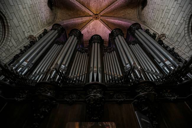 Relíquias da Catedral de Notre-Dame – Grande Órgão