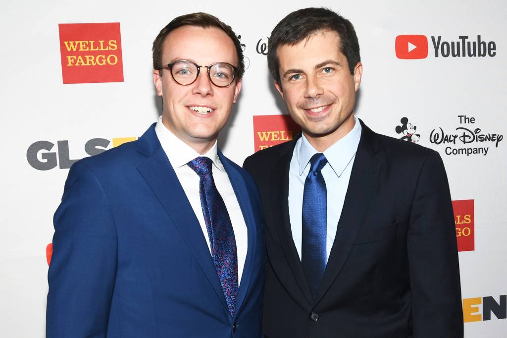 Peter Buttigieg e Chasten Glezman Peter Buttigieg e Chasten Glezman