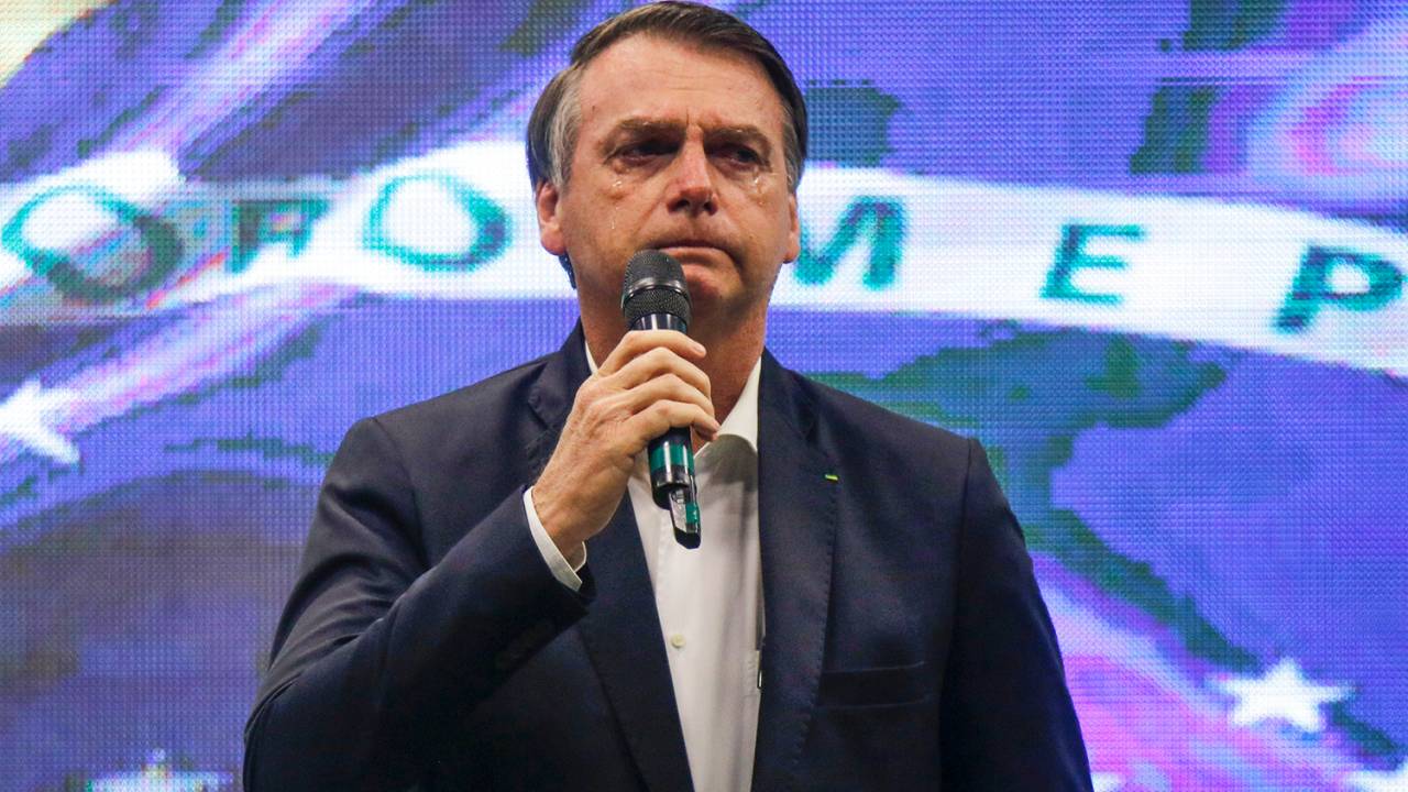 Jair Bolsonaro participa de culto na Igreja Atitude, localizada no Recreio dos Bandeirantes - 26/05/2019