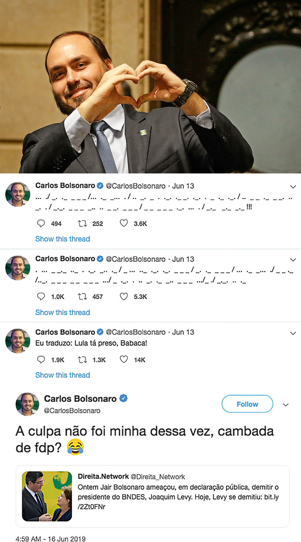 Carlos Bolsonaro Carlos Bolsonaro