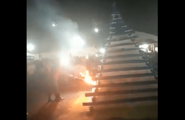 Prefeito de Osasco fica ferido em explosão de fogueira de festa junina