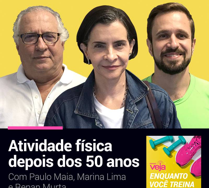 Podcast Enquanto Você Treina com Paulo Maia, Marina Lima e Renan Murta