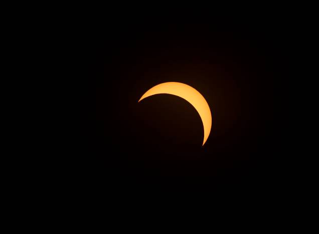 Eclipse solar visto a partir do Observatório Europeu do Sul (ESO) em La Higuera, Chile - 02/07/2019 Eclipse solar visto a partir do Observatório Europeu do Sul (ESO) em La Higuera, Chile - 02/07/2019