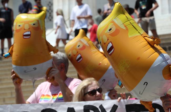 Code Pink Discusses Plans To Fly “Baby Trump” Balloon And Protest The Militarization Of Independence Day